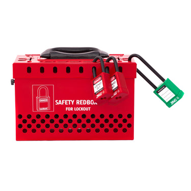 7288 Group Lockout Box-Steel-Wall Mountable